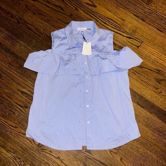 New Calvin Klein Blouse - Picture 1 of 4